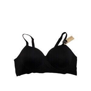 Truekind Black Supportive Comfort Wireless Shaping Bra Women's Plus Size 4XL NWT